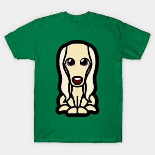 Afghan Hound Tooniefied T-Shirt